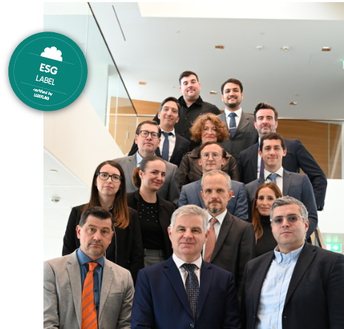 the DPM team that has resulted in LuxFLAG ESG certification 